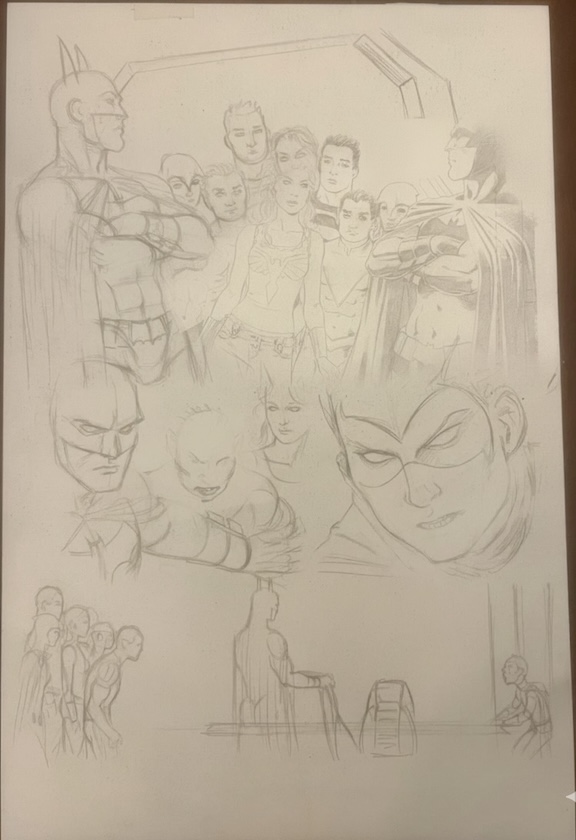 Teen Titans 89 pg. 3 - back by Nicola Scott